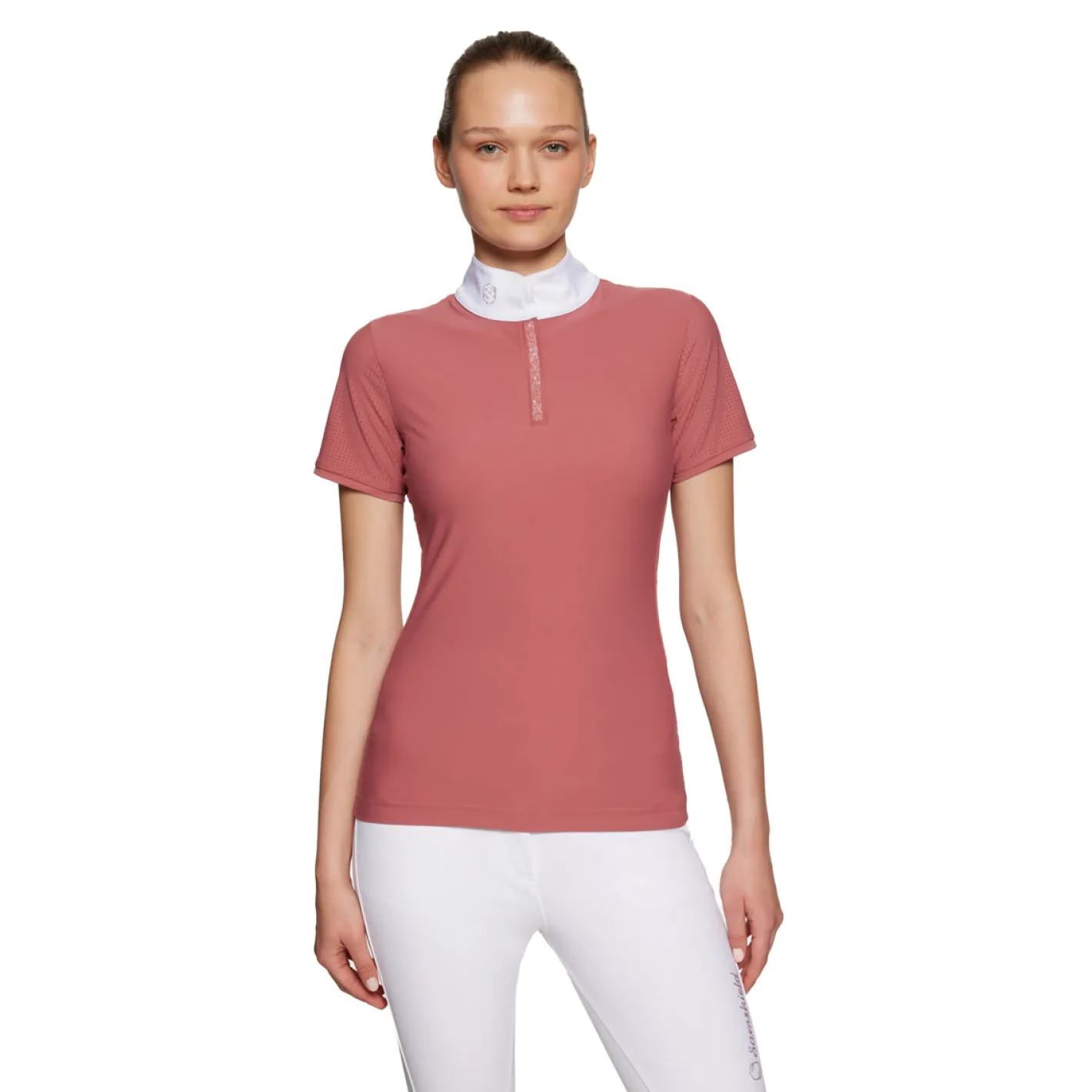 SAMSHIELD ® Ladies’ Roxy Premium Short-Sleeve Show Shirt