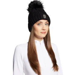 SAMSHIELD ® Nora Crystal Intarsia Beanie