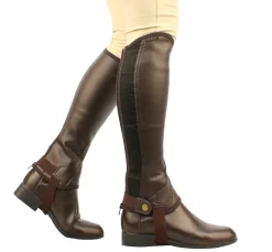 Kids WEATHERBEETA Saxon Equileather™ Children's Half Chaps