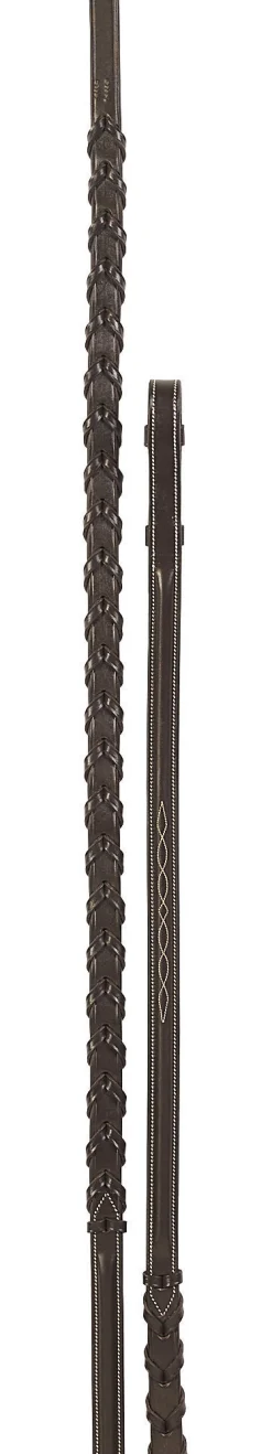 SCHOCKEMOEHLE N.A. Schockemöhle Hunter Fancy-Stitched Laced Reins