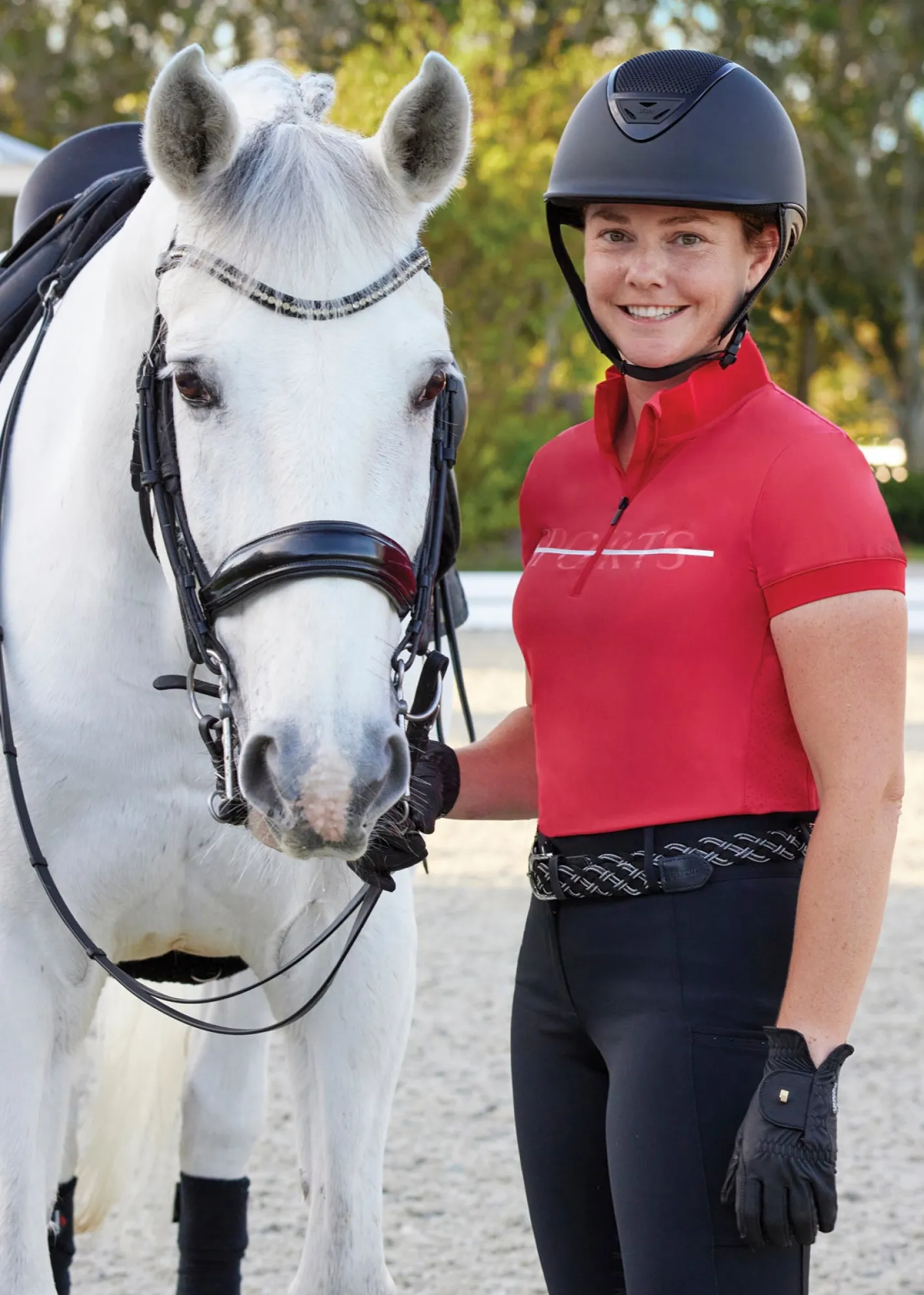SCHOCKEMOEHLE N.A. Schockemöhle Ladies’ Fortuna Short Sleeve Shirt