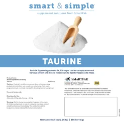 SMARTPAK Smart & Simple® Taurine Powder by SmartEquine™ - 5 lbs