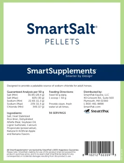 SMARTEQUINE ™ SmartSalt Pellets