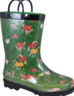 SMOKY MOUNTAIN BOOTS Smokey Mountain Boots Children’s Round Up Rubber Boots