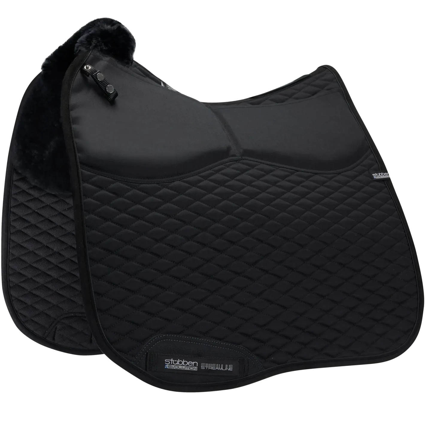STUBBEN N.A. Stübben Adjuster Streamline Dressage Pad with Lambswool