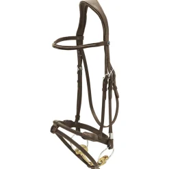 STUBBEN N.A. Stübben Pro Jump Bridle with Rope Noseband & Removable Flash