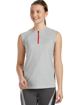 KIRSCH Stride™ CoolBlast® 100 Ladies’  Print Sleeveless Shirt