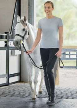 KIRSCH Stride™ Ladies’ Reach Seamless Short Sleeve Shirt