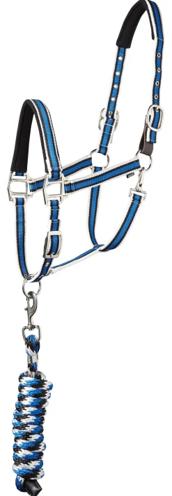 TEXT HORSE Suffolk™ Padded Striped Breakaway Halter & Lead