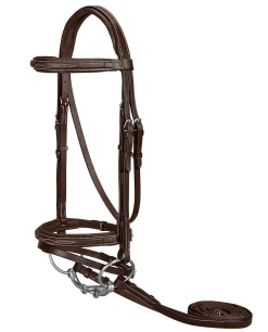 KINGS INTERNATIONAL Suffolk™ Single Crown Flash Bridle