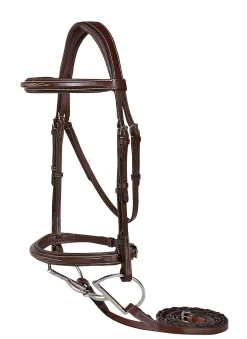KINGS INTERNATIONAL Suffolk™ Single Crown Hunter Bridle