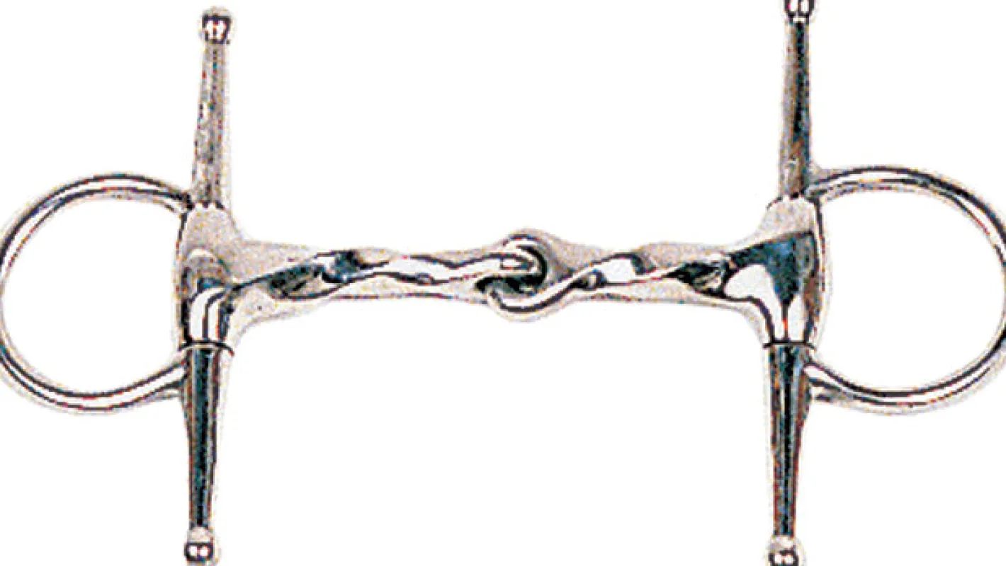 KING YOUNG Suffolk™ Slow Twist Full Cheek Snaffle Bit