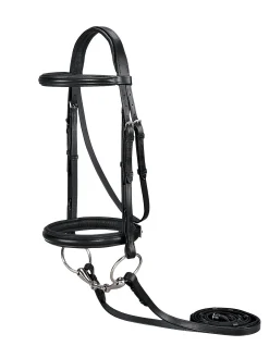 KINGS INTERNATIONAL Suffolk™ Single Crown Classic Dressage Bridle