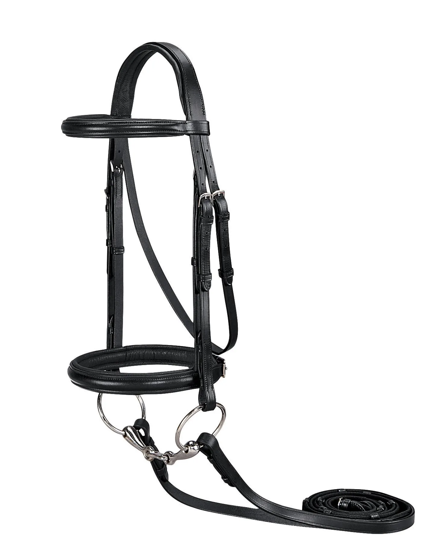 KINGS INTERNATIONAL Suffolk™ Single Crown Classic Dressage Bridle