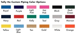 TALLY HO PRODUCTS Tally Ho Optional Piping