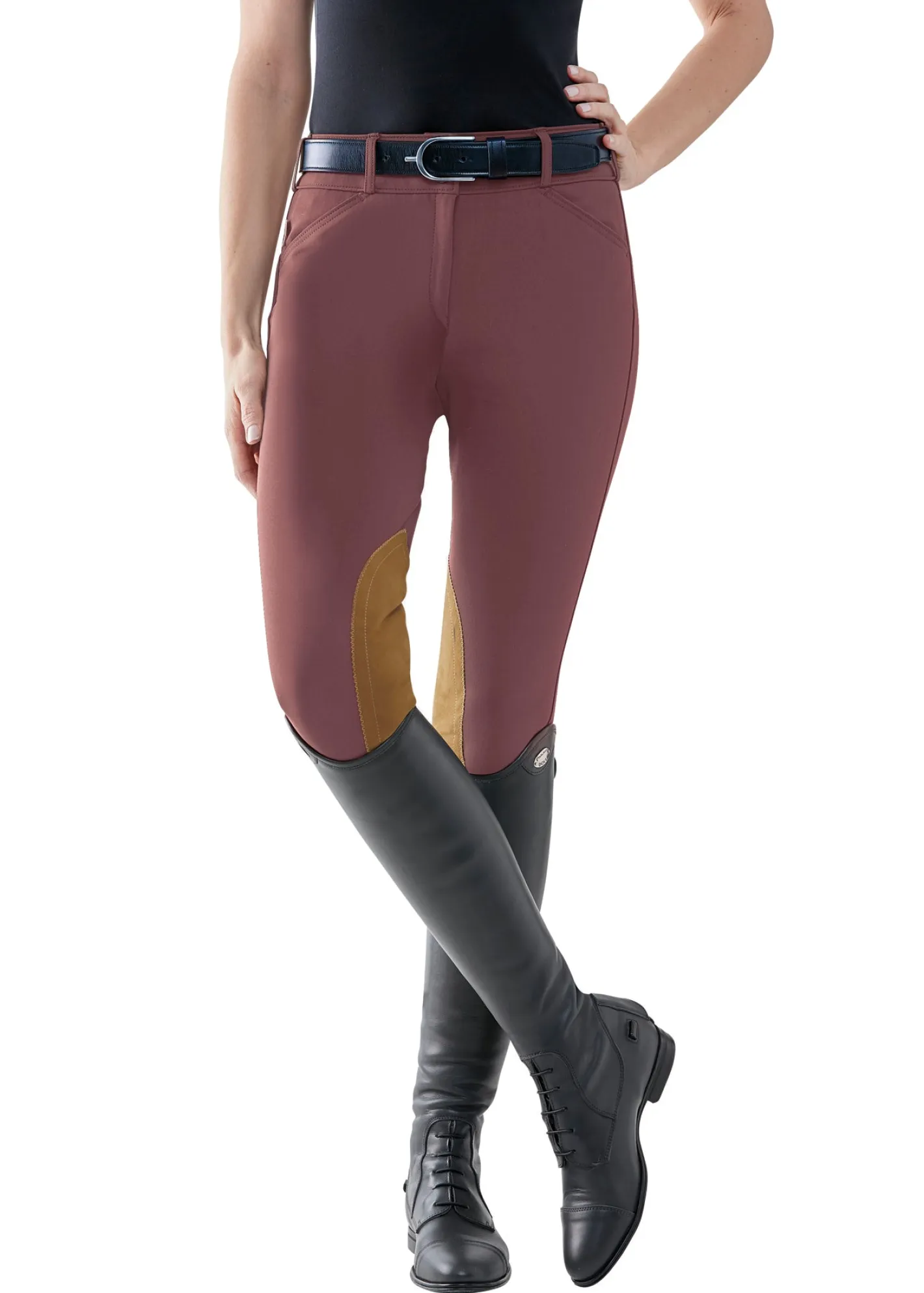TAILORED SPORTSMAN THE ™ Ladies’ Mid-Rise Vintage Patch Breech