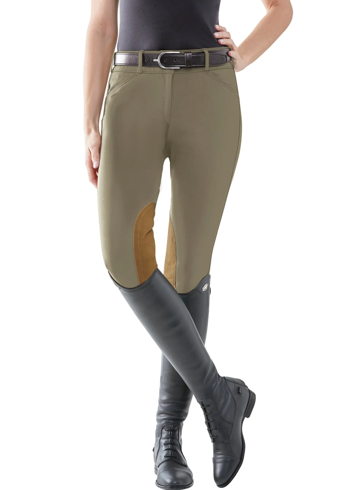 TAILORED SPORTSMAN THE ™ Ladies’ Mid-Rise Vintage Patch Breech