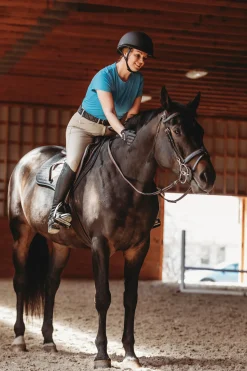TAILORED SPORTSMAN The ™ Ladies’ Techno Mid-Weight Clarino Knee-Patch Breech