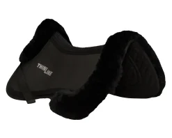 THINLINE ® Trifecta Cotton Half Pad with Sheepskin Rolls