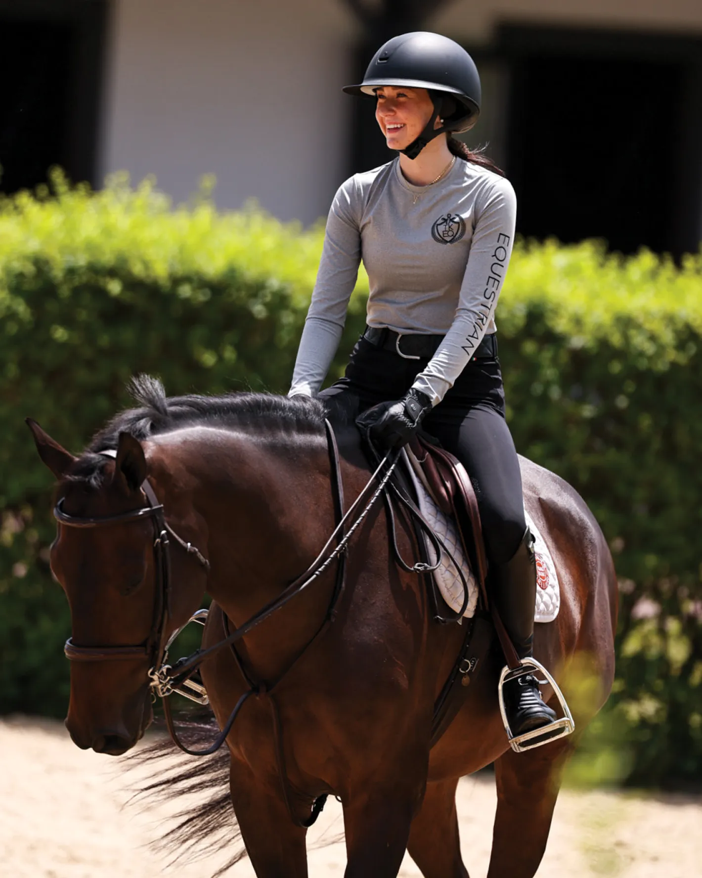 TKEQ THE SHOP TKEQ Crest Sustainable Long-Sleeve Shirt
