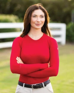 TKEQ THE SHOP TKEQ Ladies’ Kennedy Seamless Long-Sleeve Top 2.0