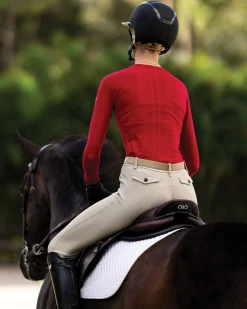 TKEQ THE SHOP TKEQ Ladies’ Kennedy Seamless Long-Sleeve Top 2.0