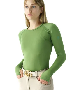 TKEQ THE SHOP TKEQ Ladies’ Kennedy Seamless Long Sleeve Top 2.0