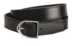 TORY LEATHER 1 1/2" Belt with Stirrup Buckle