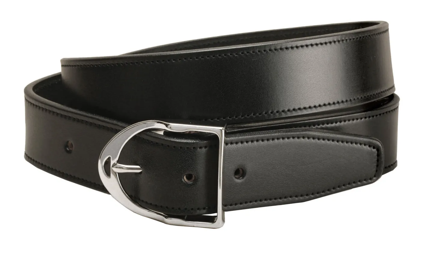 TORY LEATHER 1 1/2" Belt with Stirrup Buckle
