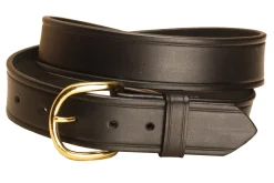TORY LEATHER 1 1/2" Plain Leather Belt