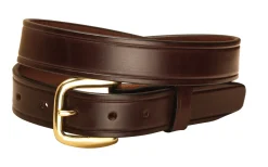 TORY LEATHER 1 1/4" Plain Leather Belt