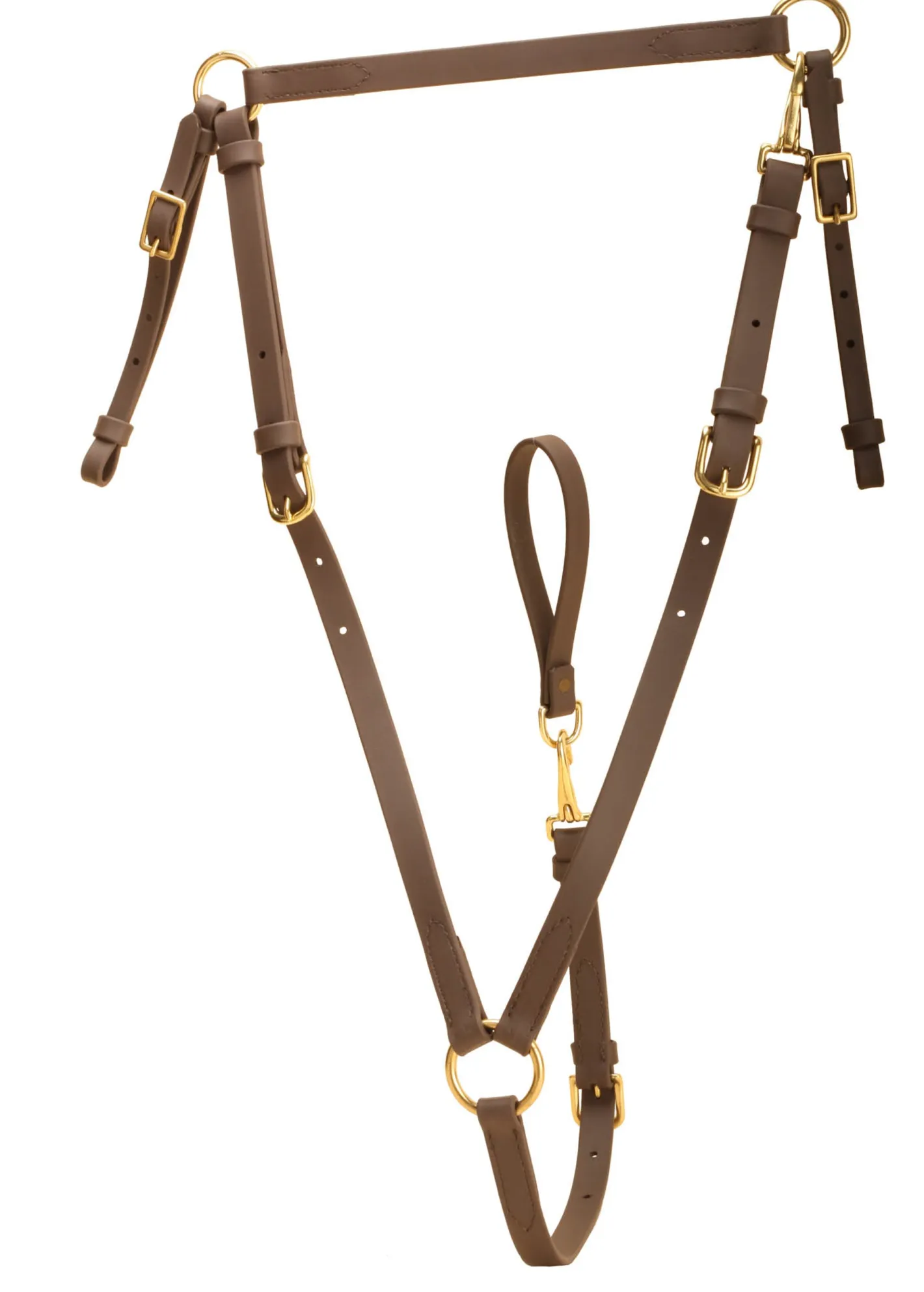 TORY LEATHER All-Weather Horse-Size Hunt Breastplate