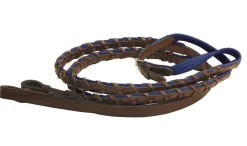 TORY LEATHER Company 5/8" x 54" Cross Country Reins with Hook Stud Ends