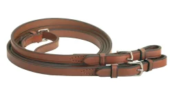 TORY LEATHER Company 5/8" x 60" Plain Reins with Buckle Bit Ends
