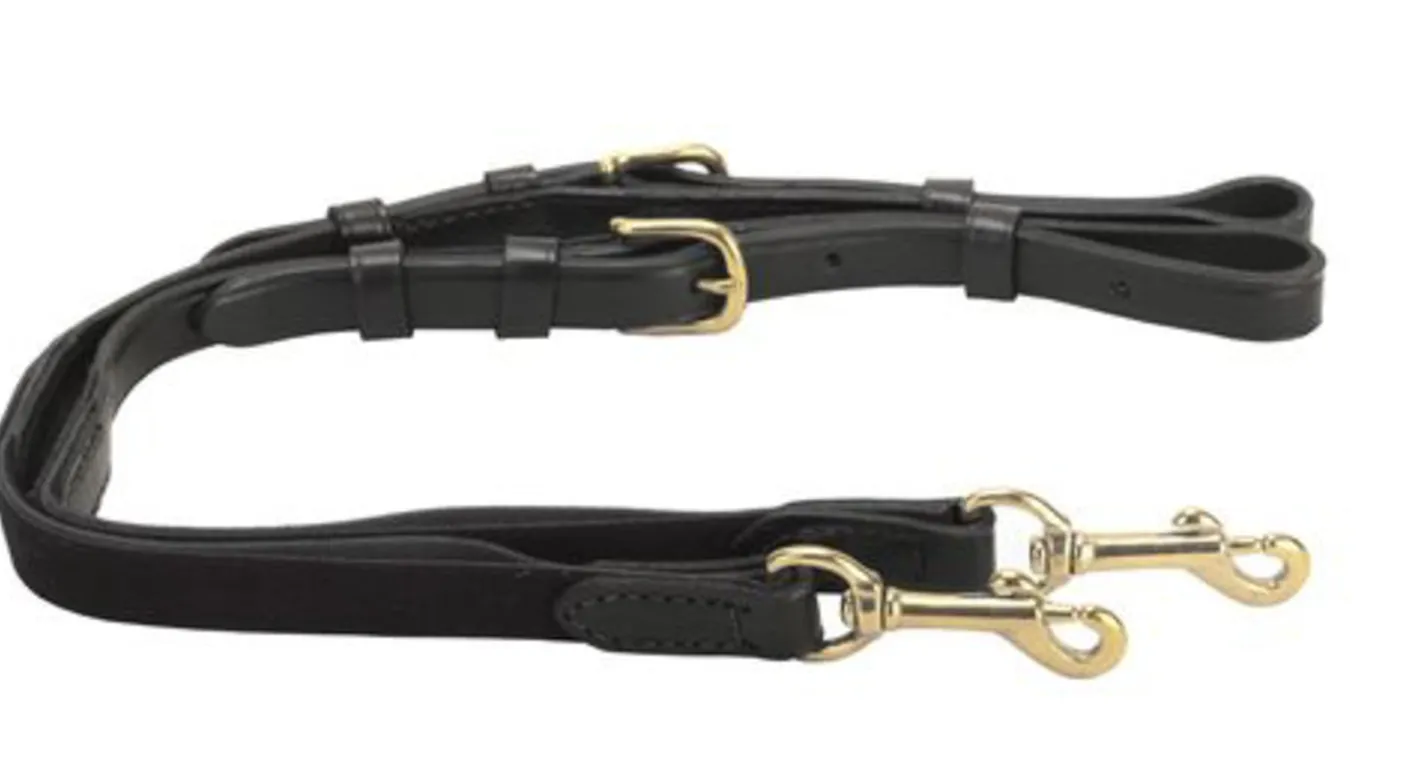 TORY LEATHER Company Elastic End Pony Side Reins