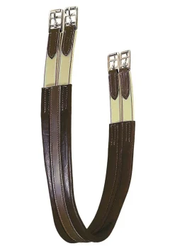 TORY LEATHER Company English Contour Girth with Elastic Ends