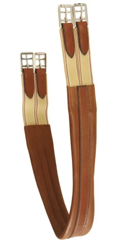 TORY LEATHER Company English Contour Girth with Elastic Ends