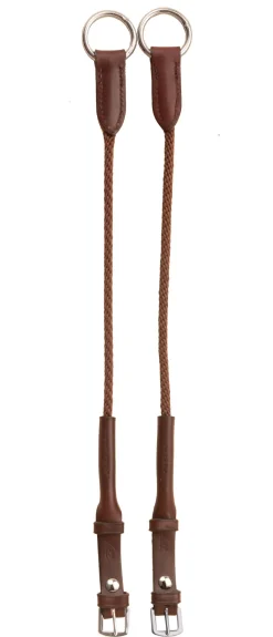 TORY LEATHER Company Rope Gag Cheeks with Leather Trim