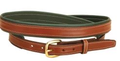TORY LEATHER Padded Leather Belt