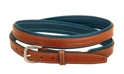 TORY LEATHER Padded Leather Belt