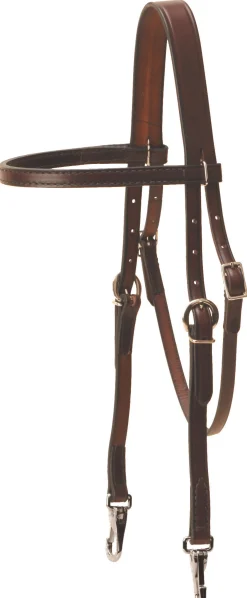 TORY LEATHER Quick Change English Training Headstall