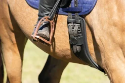 TOTAL SADDLE FIT StretchTec Shoulder Relief Dressage Girth™ with Leather Liner