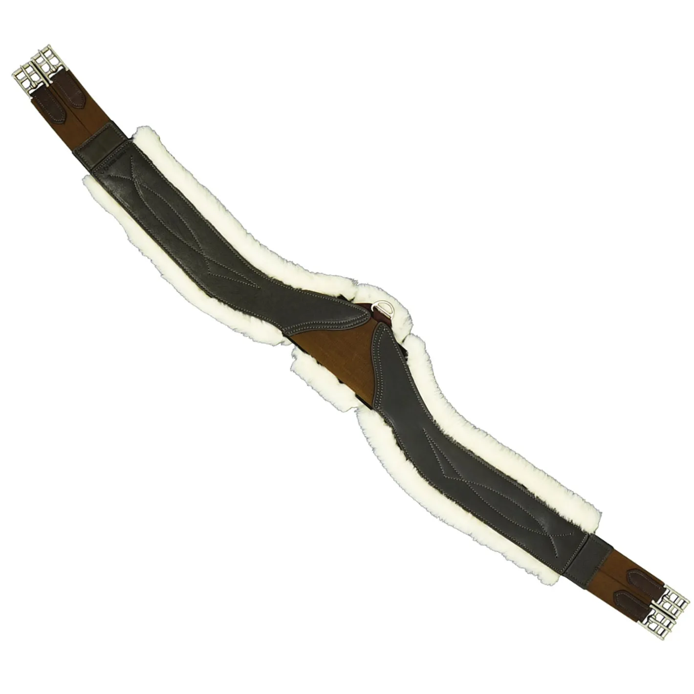 TOTAL SADDLE FIT StretchTec Shoulder Relief Long Girth™ With Fleece Liner
