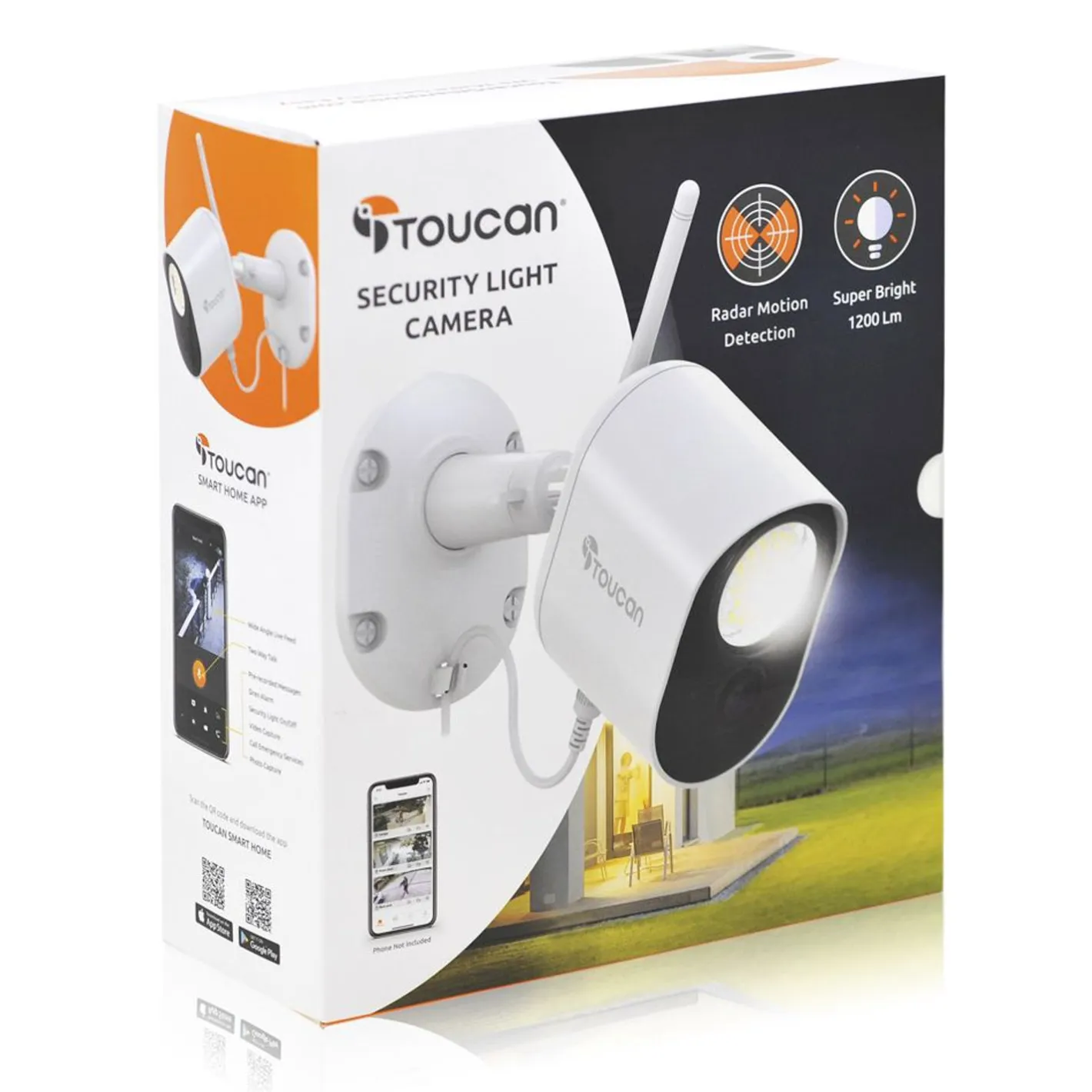 FULFILLMENT SERVICES Toucan® Security Floodlight Camera