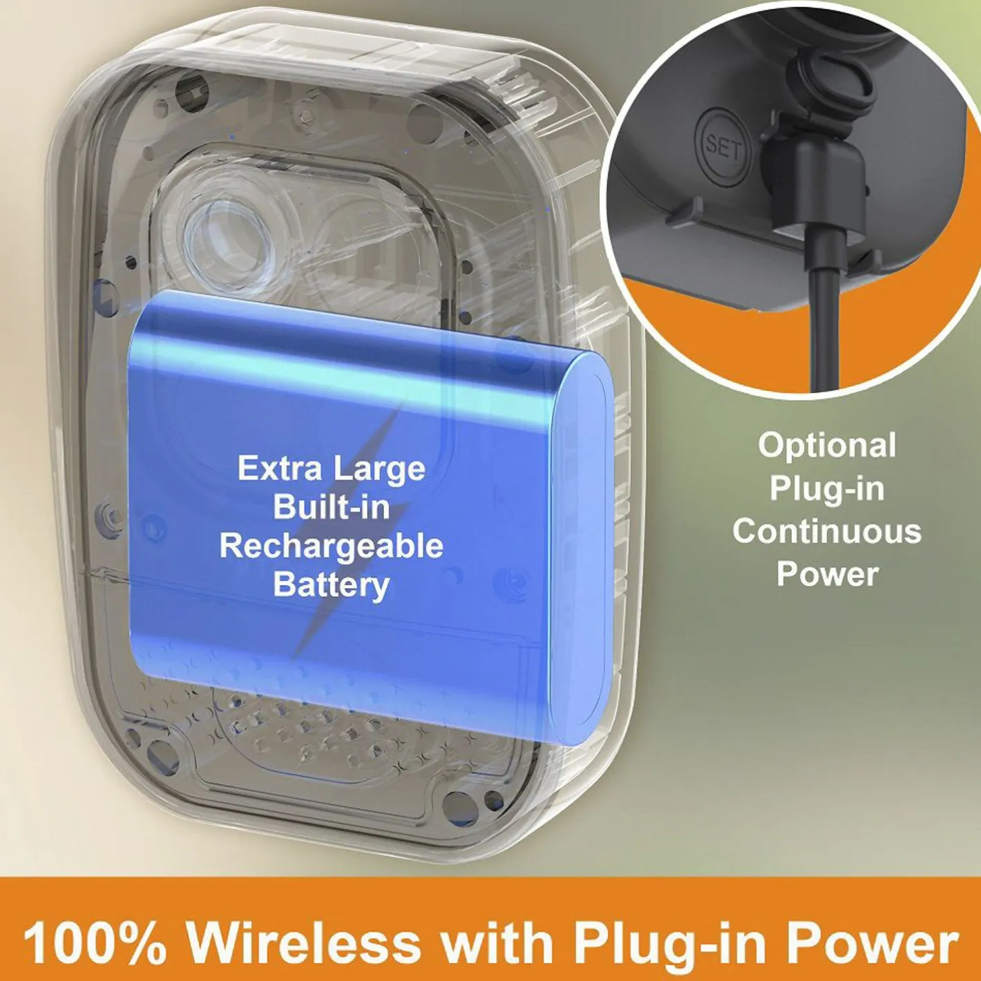 FULFILLMENT SERVICES Toucan® Wireless Security Camera Pro 2-Pack