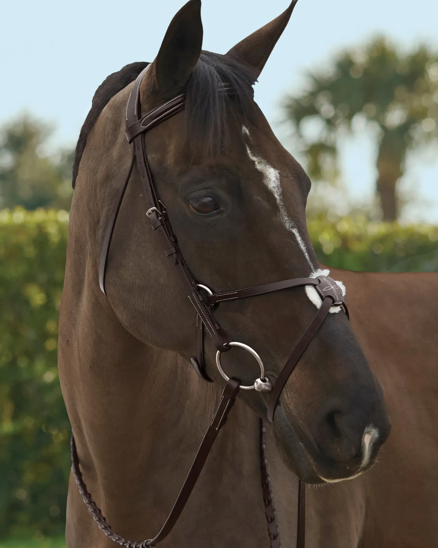 KINGS INTERNATIONAL TRU-Fit™ Build-A-Bridle™ Figure-8 Noseband