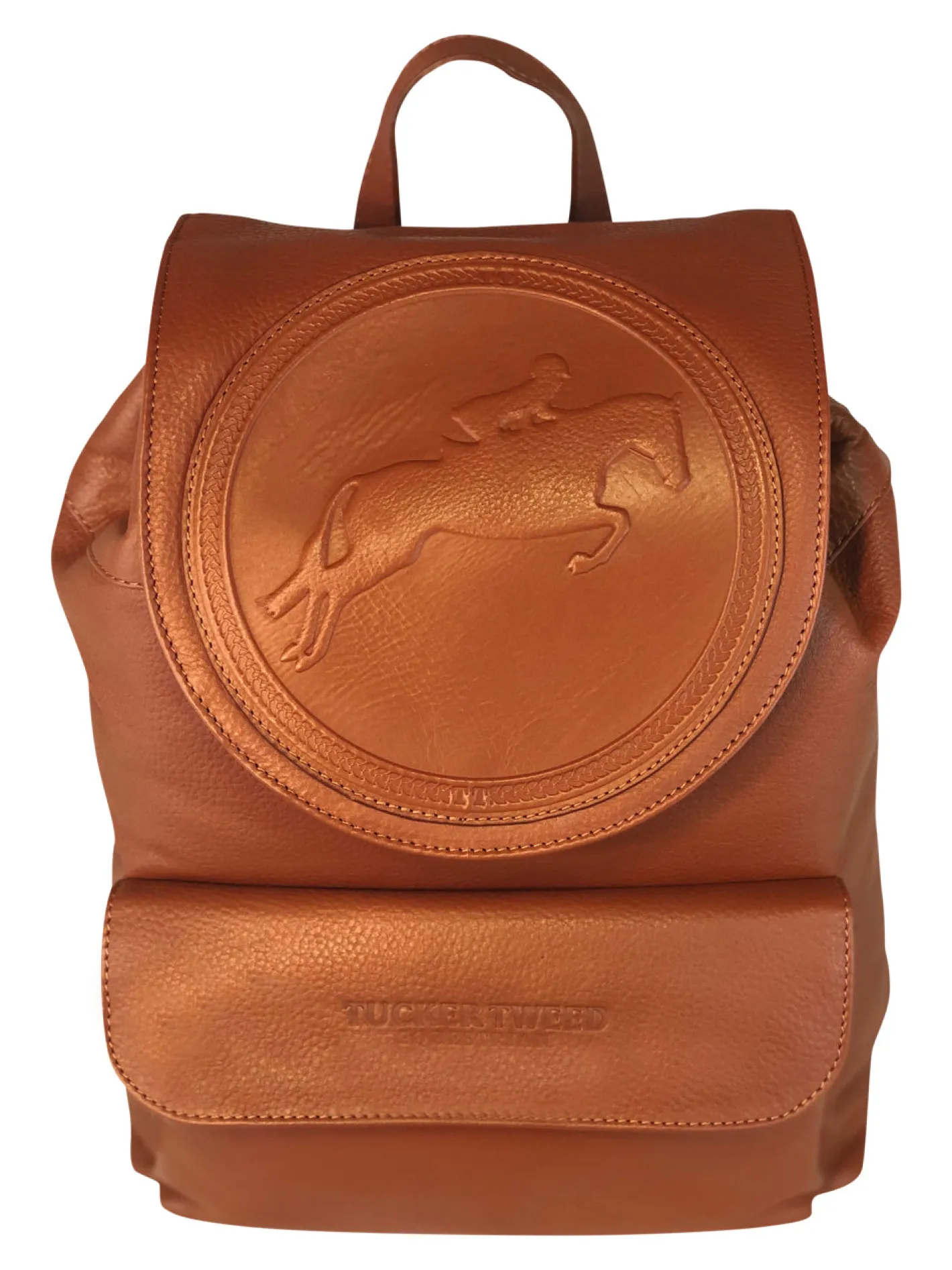 TUCKER TWEED EQUSTRN Tucker Tweed Equestrian™ Brandywine Leather Backpack