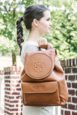 TUCKER TWEED EQUSTRN Tucker Tweed Equestrian™ Brandywine Leather Backpack