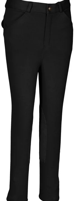 Kids JPC EQUESTRIAN TuffRider® Boys’ Patrol Light Knee-Patch Breech
