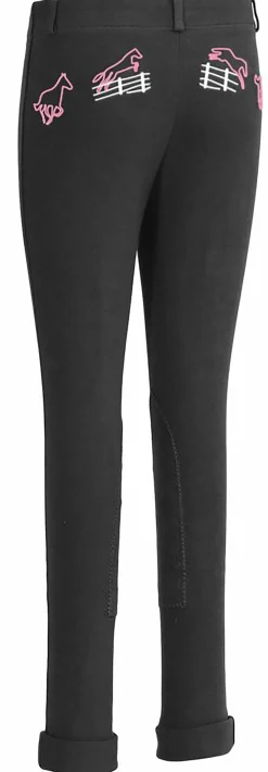 Kids JPC EQUESTRIAN TuffRider® Children’s Cotton Embroidered Pull-On Jods